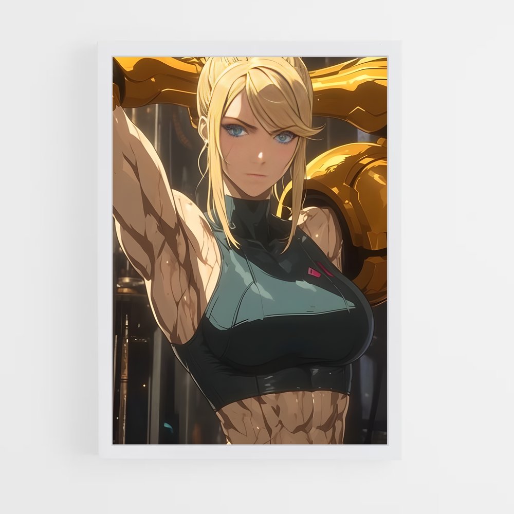 Poster Samus et le Pouvoir du Robot – affiche Metroid (vue 3)